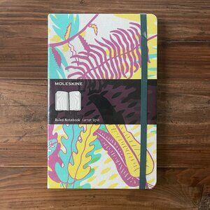 Moleskine Ruled Notebook Jungle Hardcover Limited Edition 5x8.25 New 240 Pages